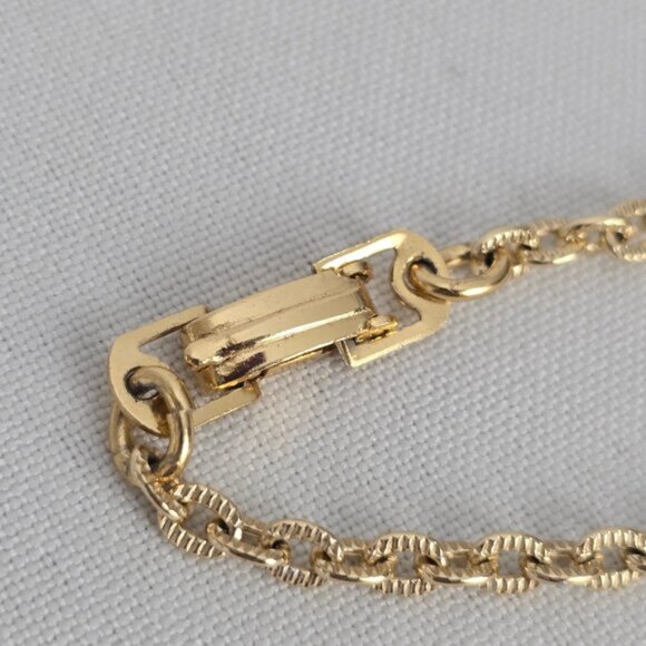 Vintage Made In West Germany Flower Pendant Chain Necklace - Picture 5 of 6